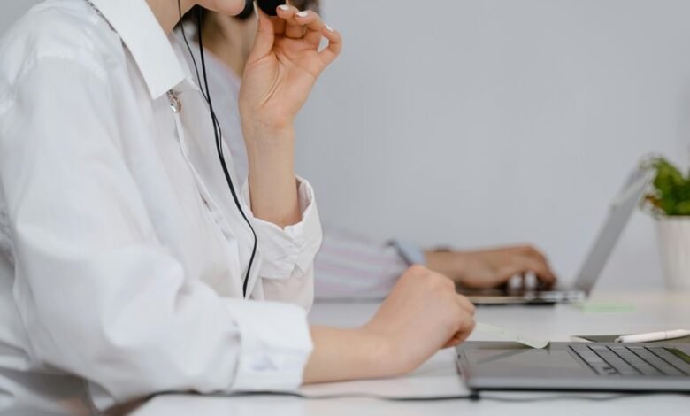 telecom support call service